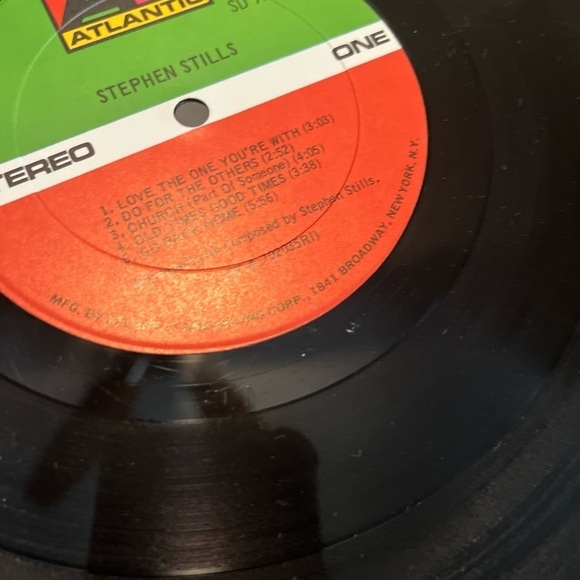 Stephen Stills self titled vintage vinyl record 1970 - Picture 8 of 10